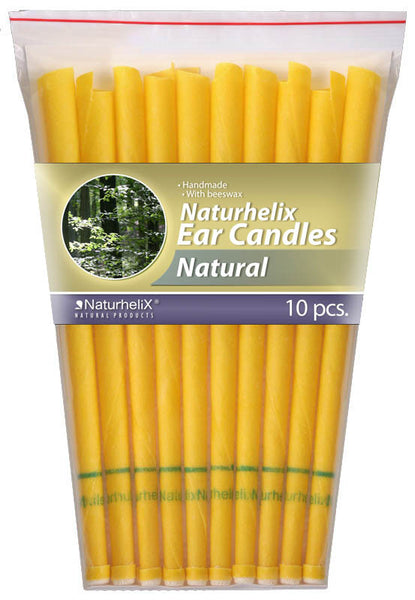 Ear Candles NATURAL Pack 10 - 5 Pairs - Organic