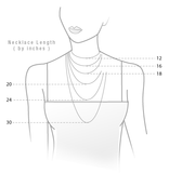 Clarissa Rose Quartz Diffuser Necklace 30" - Aroma Couture™